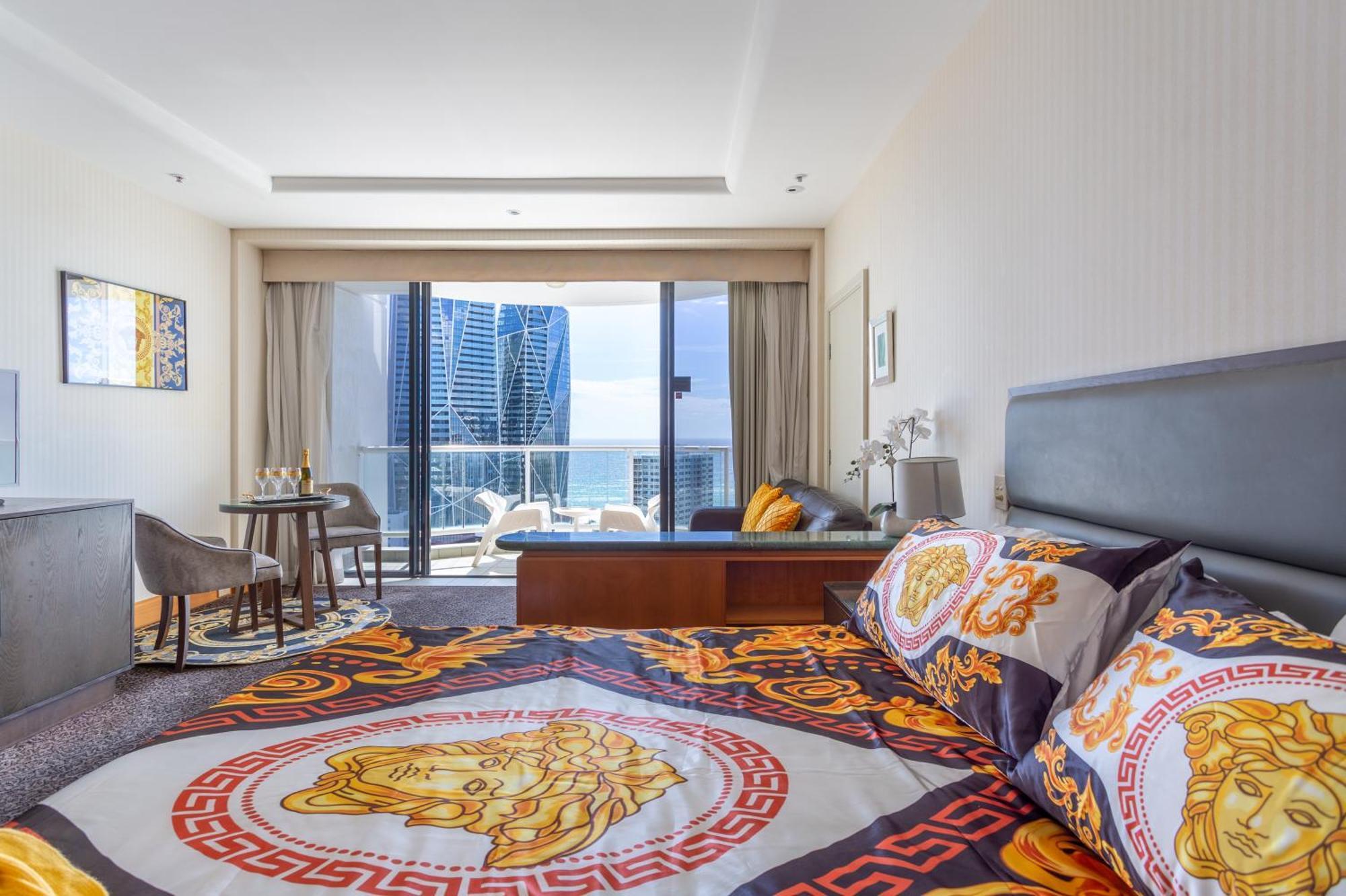 Luxury Privately Owned Ocean View Studio Apartments At O4Ks Gold Tower Gold Coast Phòng bức ảnh